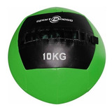 Balon De Peso Cuero Sintetico 10kg Sportfitness Crossfit 