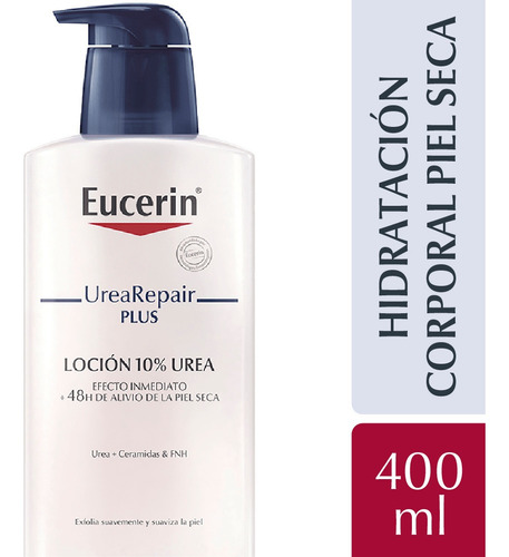 Crema Eucerin Urea Repair Plus Locion 10% Corporal 400 Ml