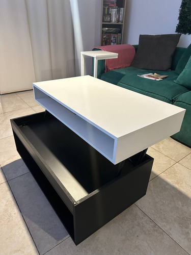 Liquido! Mesa Ratona Elevable Y Extensible 90cm Moderno