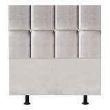 Cabeceira Cama Box Solteiro Poliana 90cm Cores Em Suede