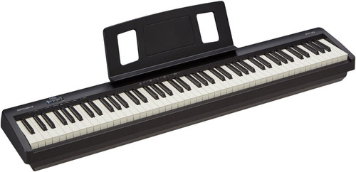 Kit De Roland Fp-10 Piano Digital Con Stand Color Negro