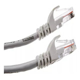 Cable Red Utp Cat 6 Lan Rj45 20 Metros Gris