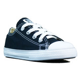 Zapatilla Converse Lona Chuck Taylor Negro Bebe Deporfan 