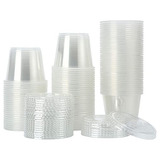 [200sets] Tazas De Plástico Desechables Transparentes ...