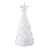 Arbolito De Navidad 15cm Con Luz Decoracion Adorno Navideño