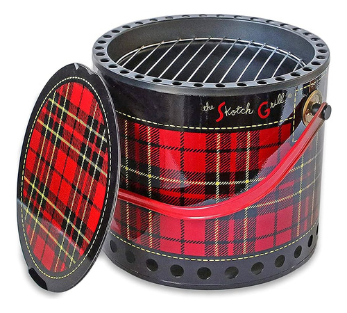 Skotch Kooler Portable Grill, Hoguera Pequeña Y Resistente Y
