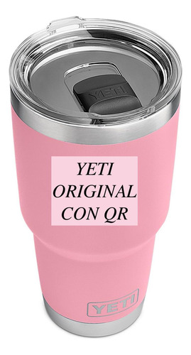 Yeti Original  30 Oz Con Tapa Magnetica Y Qr