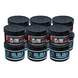 6 Gel Cola Black + 6 Gel Cola Incolor Fox For Men Kit Oferta