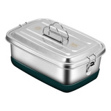 Adult Lunch Box Stainless Steel Box 2000ml