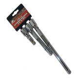 Extension Mecanica Para Matraca 1/2  Set 3 Pz Pit Bull Tools