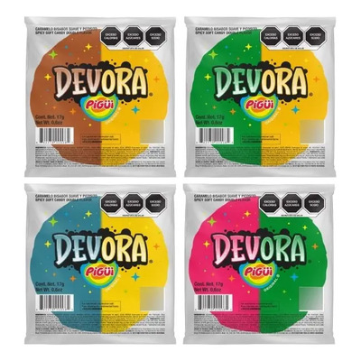 Devora Pigui Cachetada 10 Pz | MercadoLibre
