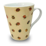 Set X6 Tazas Jarro Porcelana Biona Vaquitas Mug 400ml