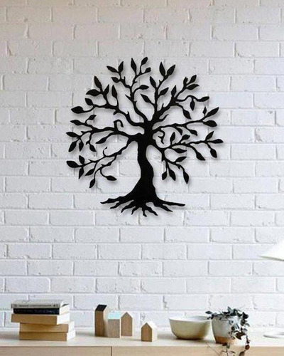 Cuadro Arbol De La Vida Pared Mdf - Fácil Colocación 40x40