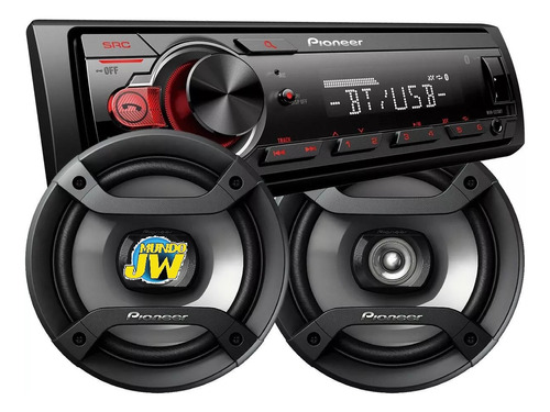 Combo Stereo Pioneer 215 295 Usb Bluetooth + Pioneer 6 / 6-5