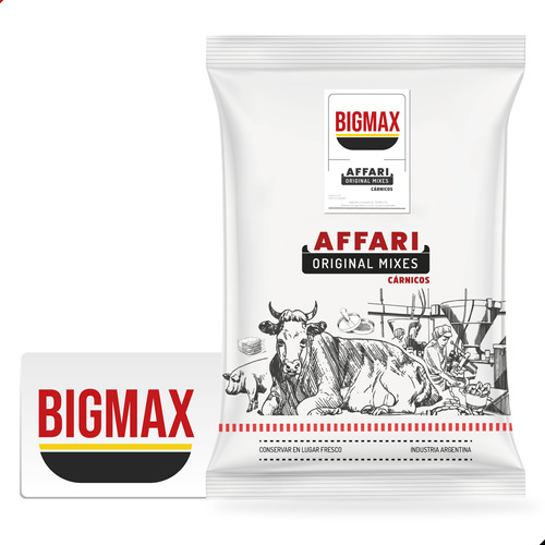 Proteína Sustituto Carne Antiachique Hamburguesa X1k Bigmax