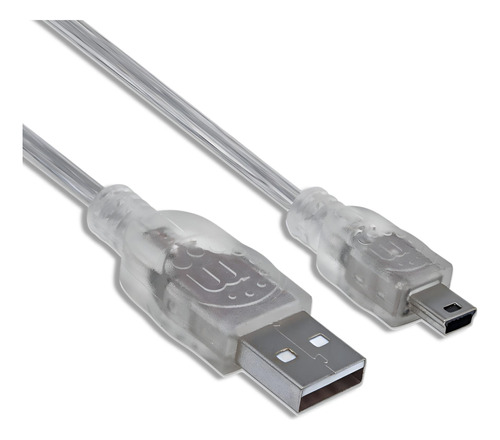 Cable De Datos V3 Mini Usb B5m 1.8 Mt Manhattan  333412