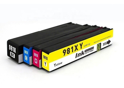 Tinta Compatible Con Hp 981x, Color 556xh 586dn...1 Unid.