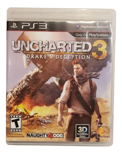 Videojuego Uncharted 3 Usado Ps3 Video Juego Playstation 