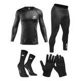 Kit Termico Piel Conjunto Oslo + Medias + Guantes Sia+