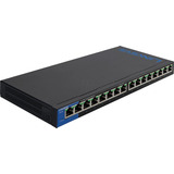 Switch Linksys Gigabit Ethernet Lgs116p 16 Puertos 10/100