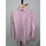Camisa Polo Ralph Lauren. Color Rosa. Talla L