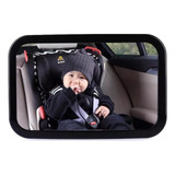 Espejo Xl Retrovisor Ajustable Para Seguridad De Bebe Auto