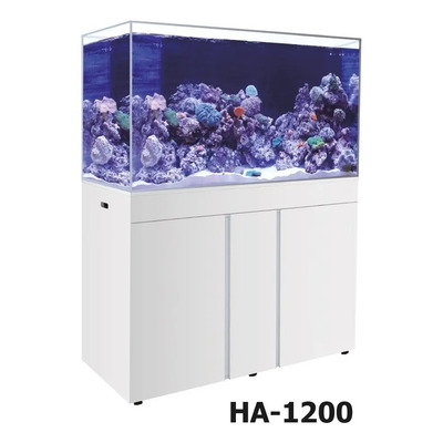 Acuario Marino Boyu HA1200 330 L Negro con Sump y Gabinete | Meses sin interés