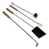 Kit Parrillero Set Asador Juego Parrilla Regalo Dia Del Papa