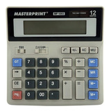Calculadora Masterprint Mp1093 12 Dígitos