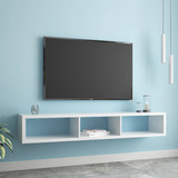 Mueble Flotante 120 Básico Minimalista Moderno Tv