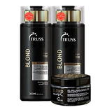 Truss Shampoo Blond+ Condicionador Blond+ Mascara Blond 