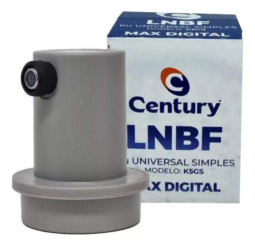 Lnbf Century Banda Ku 5g Digital Monoponto Simples Universal
