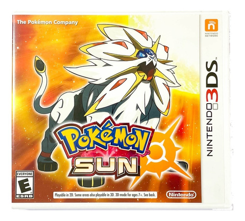 Pokémon Sun - Nintendo 3ds