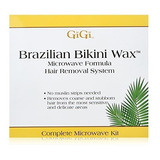 Gigi Cera Brasileña Del Bikini Microondas Kit, 16 Onzas