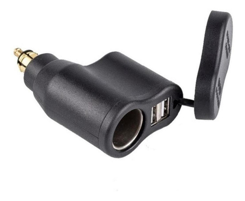 Tomada Usb Para Moto Grande Dc 12v-24v Socket Usb 5v 3.3a