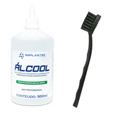 Escova Antiestática + Álcool 500ml Pci 99,8% De Pureza