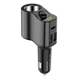 Adaptador De Carga De 3 Puertos Usb Para Automóvil [u]