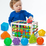 Juguetes Sensoriales Montessori Para Bebs De 6 A 12 Meses, J