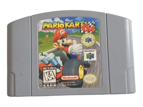 Videojuego Mario Kart Para Nintendo 64 Usado N64