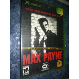 Xbox Clásico Video Juego Max Payne Completo Usado