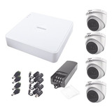 Kit Epcom Con Audio 1080p / Dvr 4 Canales / 4 Cámaras Domo