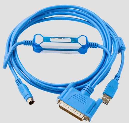 Cable De Programacion Para Plc Mitsubishi Sc-09