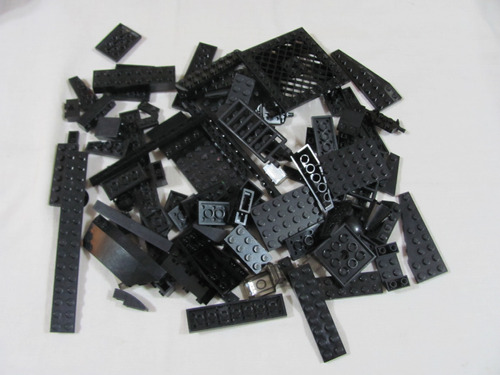 Lego® Original Lote De 100 Piezas Negras