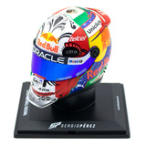 F1 Casco Miniatura Red Bull Sergio Perez Gp Mexico 2022 1/4