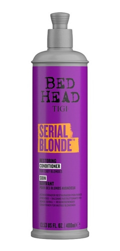  Acondicionador Tigi Bed Head Serial Blonde 400ml