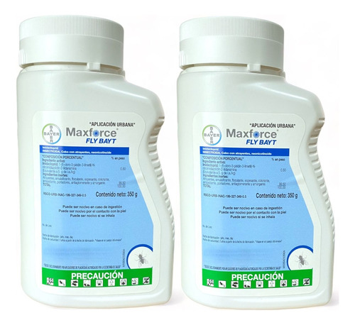 Maxforce Fly Bayt Bayer 350gr Cebo Mata Moscas 2 Piezas 