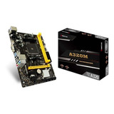 Placa Mãe Biostar A320mh Ddr4 Socket Am4 Chipset A320 Cor Preta