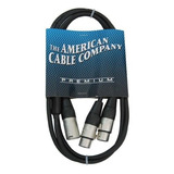 American Cable Parcheo Xlr Macho A Plug 1/4 Xmis-pm-03