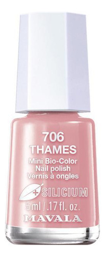 Mini Esmalte Mavala Bio-color Thames 706 Cremoso 5ml