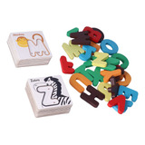 Tarjetas Didácticas Abc Alphabet Montessori, Juguetes Educat